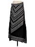 Chico's Chevron-herringbone Black Casual Skirt Size S - photo 1