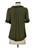 Odille Green Short Sleeve Blouse Size 4 - photo 2