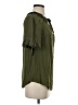 Odille Green Short Sleeve Blouse Size 4 - photo 4