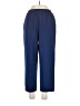 Alfred Dunner Solid Blue Casual Pants Size 12 - photo 1
