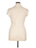 Apt. 9 100% Nylon Ivory Sleeveless Button-Down Shirt Size XL - photo 2