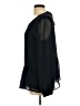 Ann Taylor LOFT 100% Polyester Black Long Sleeve Blouse Size L - photo 5