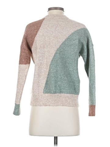 Madewell Cedarbrook Pullover Sweater in Colorblock (view 2)