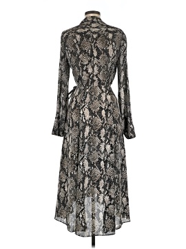 sachin and babi light blue dress Shop Black Solid Midi Long-Sleeve Dress - Casual main image 1