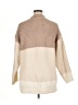 Ann Taylor Color Block Tan Pullover Sweater Size XL - photo 2
