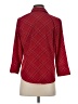 Adrienne Vittadini Red 3/4 Sleeve Button-Down Shirt Size S - photo 2