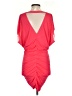 Pinko 100% Polyester Solid Pink Cocktail Dress Size S - photo 2
