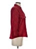 Adrienne Vittadini Red 3/4 Sleeve Button-Down Shirt Size S - photo 4