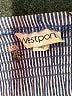 Westport Blue 3/4 Sleeve Blouse Size L - photo 7