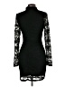 Maybe Wang Black Cocktail Dress Size L - photo 2