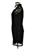 Maybe Wang Black Cocktail Dress Size L - photo 5