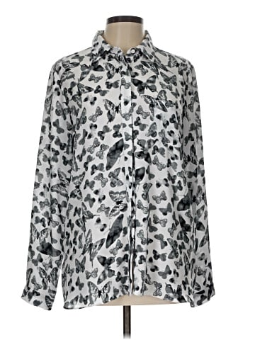 Not Your Daughter's Jeans Long Sleeve Blouse (view 1)