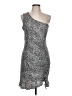 Shein Animal Print Silver Cocktail Dress Size 12 - photo 1