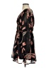 Entro 100% Polyester Print Black Cocktail Dress Size S - photo 5