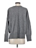 French Connection Solid Gray Pullover Sweater Size S - photo 2