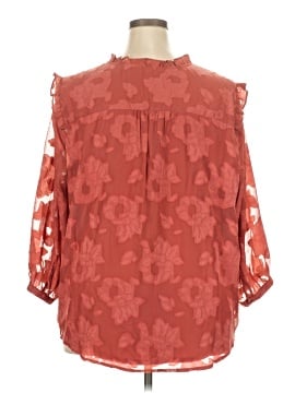 LC Lauren Conrad 3/4 Sleeve Blouse (view 2)