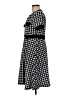 Shein Houndstooth Black Casual Dress Size 6 - photo 5