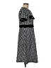 Shein Houndstooth Black Casual Dress Size 6 - photo 4