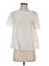 Madewell Ivory Short Sleeve Blouse Size XS - photo 1