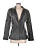 Shein 100% Polyester Metallic Silver Blazer Size 6 - photo 1