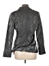 Shein 100% Polyester Metallic Silver Blazer Size 6 - photo 2