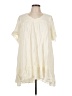 Endless Blu 100% Polyester Ivory Casual Dress Size L - photo 1