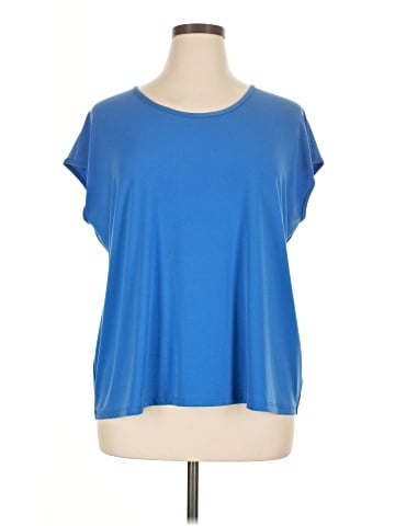 Susan Graver Short Sleeve T-Shirt (view 1)