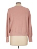 Assorted Brands Solid Pink Pullover Sweater Size L - photo 2
