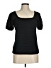 Beacon Black Short Sleeve Top Size M - photo 1