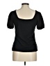 Beacon Black Short Sleeve Top Size M - photo 2
