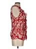 Lafayette 148 New York Red Sleeveless Blouse Size 10 - photo 4