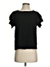 Shein Black Short Sleeve Top Size 4 - photo 1