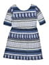 Gap 100% Cotton Print Blue Dress Size 10 - 12 - photo 1