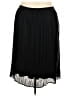 Catherines 100% Polyester Solid Black Casual Skirt Size 3X - photo 1