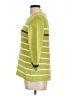 Christopher & Banks 100% Cotton Stripes Green Pullover Sweater Size L - photo 5