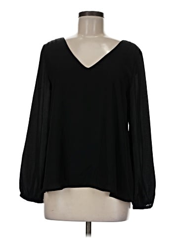 Ash Rain + Oak Long Sleeve Blouse (view 1)