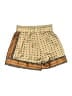Assorted Brands 100% Polyester Polka Dots Yellow Shorts Size S - photo 2