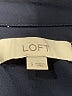 Ann Taylor LOFT 100% Polyester Black Long Sleeve Blouse Size S - photo 7