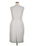 Ann Taylor Houndstooth Gray Casual Dress Size 14 - photo 2