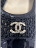 Chanel Houndstooth Black Escarpens Heels Size EU 38 1/2 - photo 5