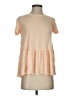 Truly Madly Deeply Tan Short Sleeve Top Size S - photo 1