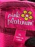 Pink Platinum 100% Polyester Color Block Purple Snow Jacket Size XL (kids) - photo 3