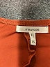 Maurices 100% Polyester Solid Orange Casual Dress Size XS - photo 7
