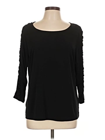 Susan Graver 3/4 Sleeve T-Shirt (view 1)