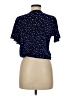 ASTR The Label 100% Polyester Blue Short Sleeve Blouse Size M - photo 2