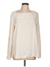 Ann Taylor LOFT 100% Polyester Ivory Long Sleeve Blouse Size L - photo 1