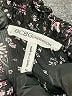 BCBGeneration 100% Polyester Black Long Sleeve Blouse Size M - photo 7