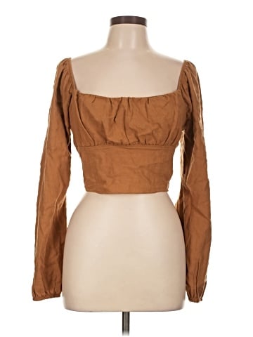 Love on a Hanger Long Sleeve Blouse (view 1)
