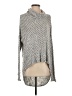 Akemi + Kin Houndstooth Gray Turtleneck Sweater Size XS - Sm - photo 1