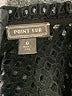 Point Sur 100% Polyester Black Long Sleeve Blouse Size 6 - photo 7